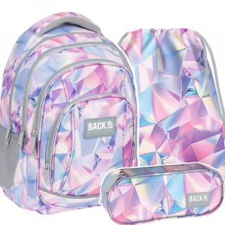 Viackomorový školský batoh Backup Multicolor 26 l + 2 ďalšie produkty